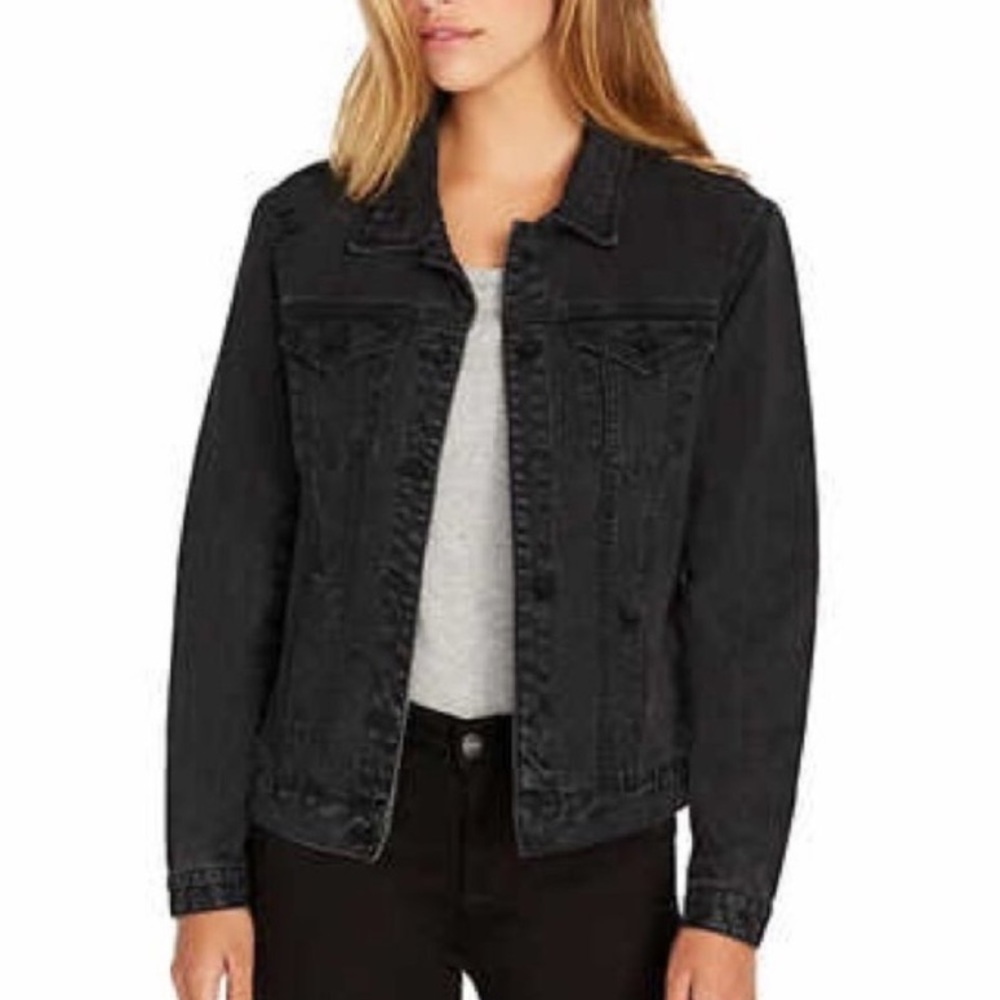 Buffalo David Bitton Black Jean Jacket